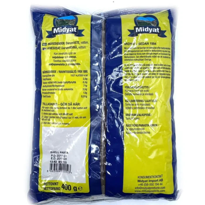 Midyat Shell Pasta 400g - Bild 3