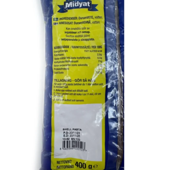 Midyat Shell Pasta 400g - Bild 5