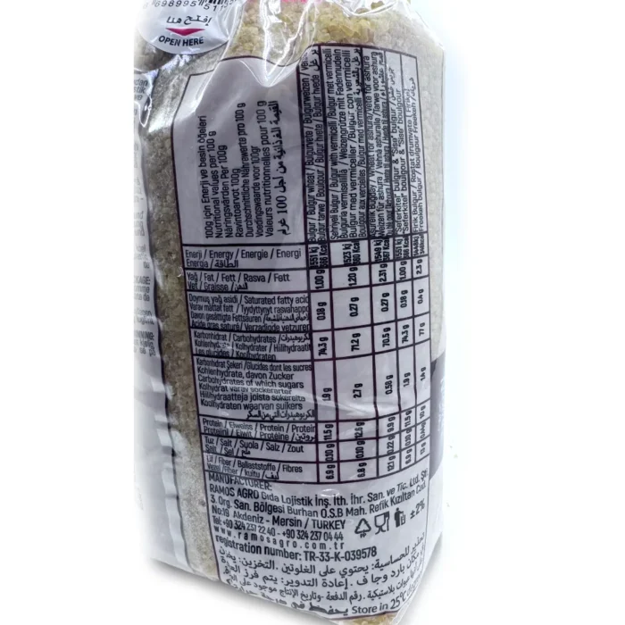 Nawras Mellan Bulgur 900g - Bild 2
