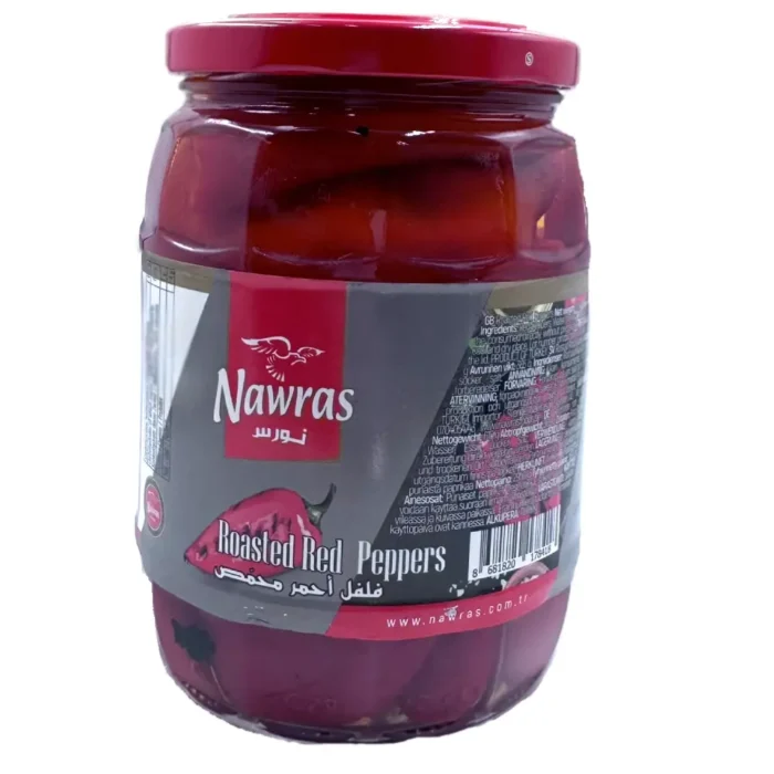 Nawras roasted red pepers 615g - Bild 1