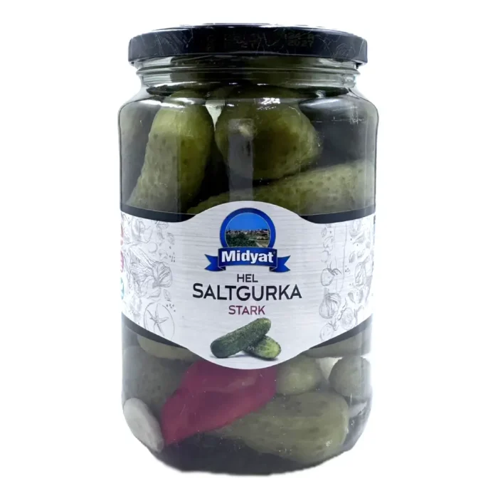 Midyat whole strong pickled cucumbers 710g - Bild 1