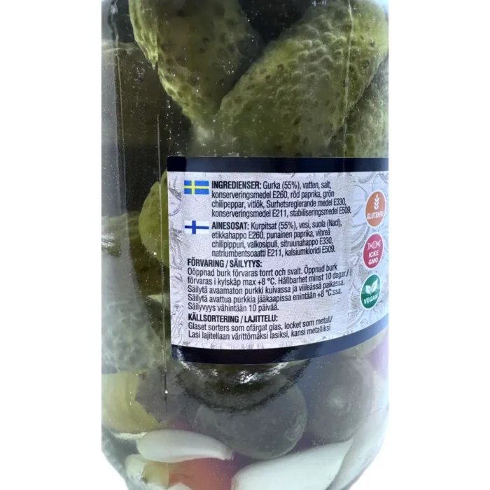 Midyat whole strong pickled cucumbers 710g - Bild 3
