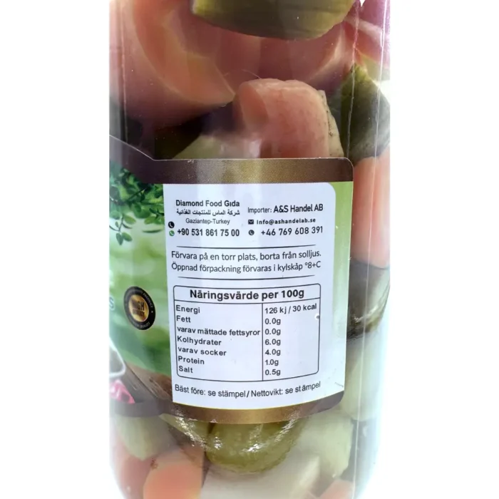 Al rasheed blandade pickles 1000g - Bild 2