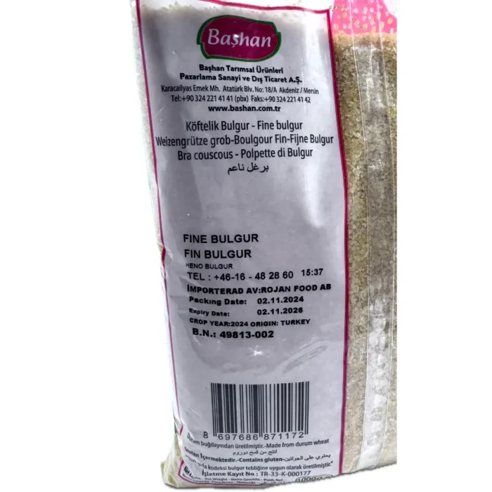 Bashan Köftelick Bulgur 1000g - Bild 2