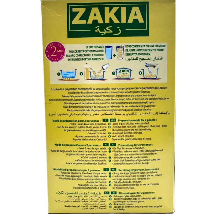 Zakia Couscous 1000g - Bild 3
