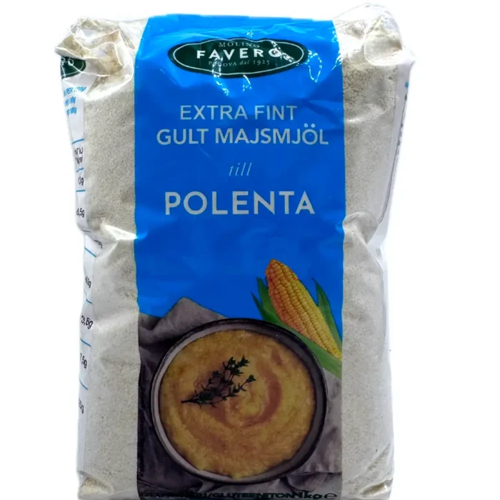 Favero Gult Fint Majsmjöl 1000g - Bild 1