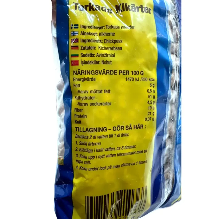 Midyat Torkade Kikärter 800g - Bild 2