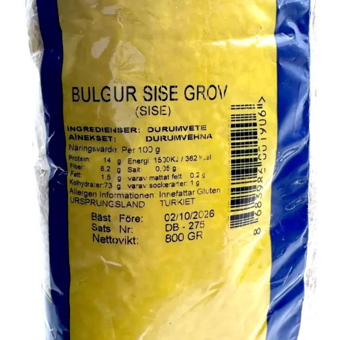 Midyat Bulgur Sise Grov 800g - Bild 2