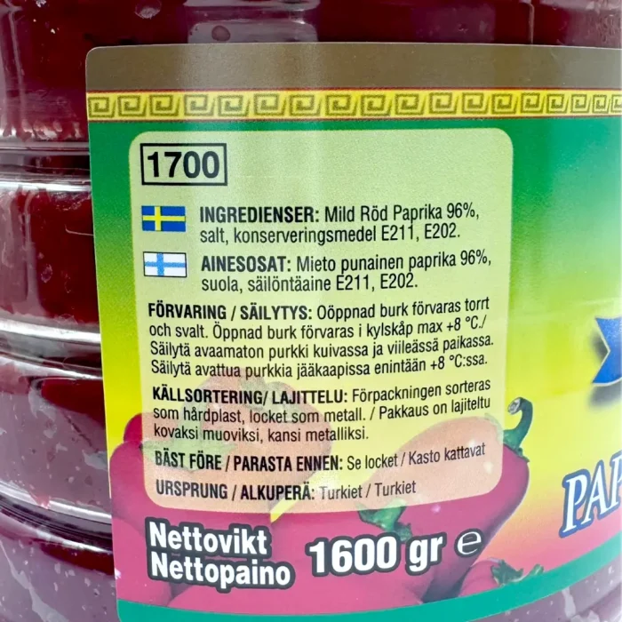 Midyat Mild Paprikapure 1600g - Bild 3