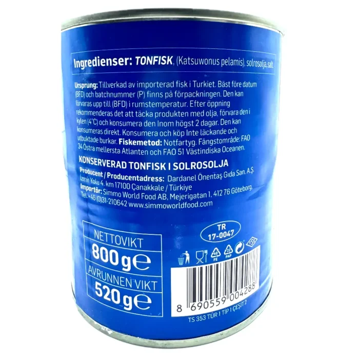 Dardanel Tonfisk 800g - Bild 3
