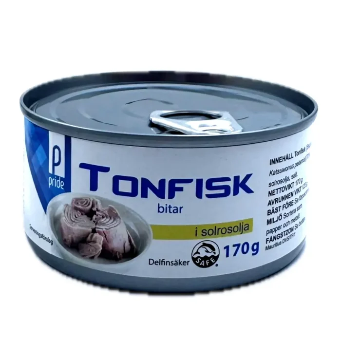 Pride Tonfisk Bitar 170g - Bild 1