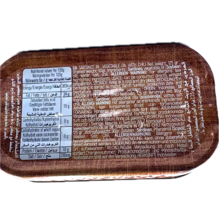 Nawras Chili Sardiner - Bild 2