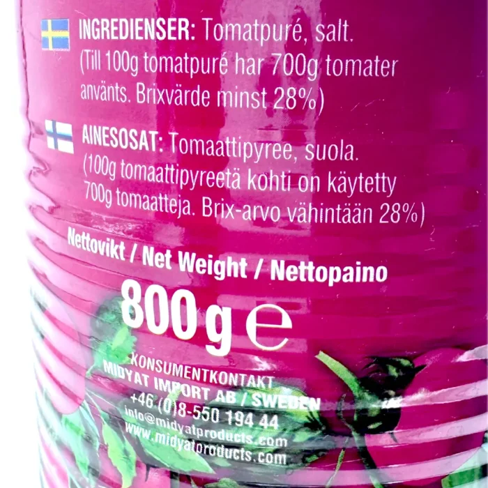 Midyat Tomatpuré 800g - Bild 2