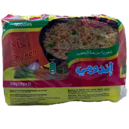 Indomie Nudlar Kycklingsmak 350g