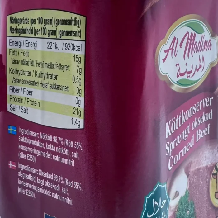 Almadina Köttfärs Spänt Oxkött 340g - Bild 2