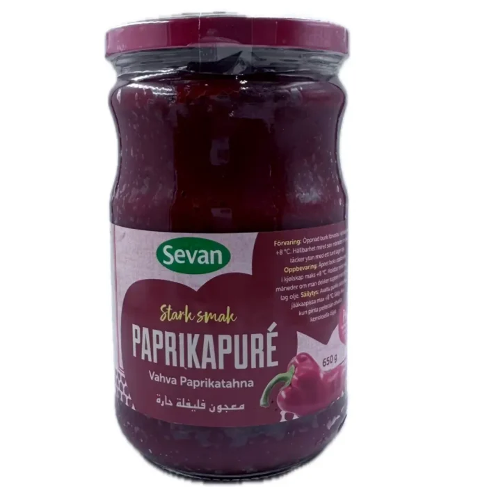 Sevan Stark Smak Paprikapuré 650g - Bild 1