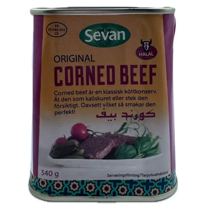 Sevan Konserverad Nötkött 340g - Bild 1