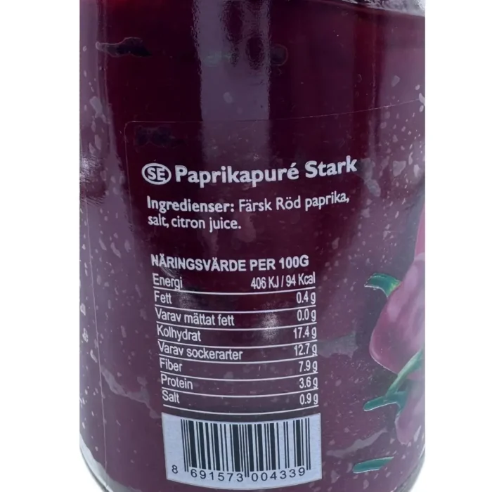 Burcu Paprikapuré Stark 600g - Bild 2