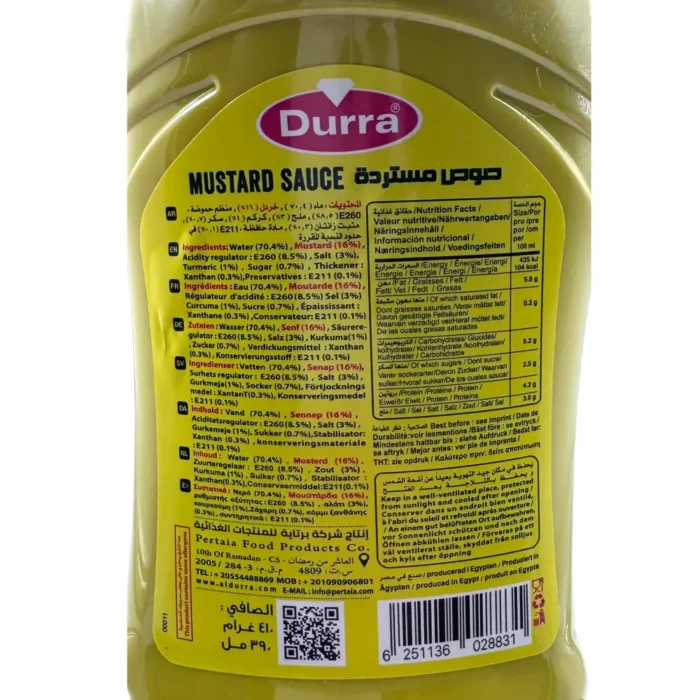 Durra Senapssås 410g - Bild 2