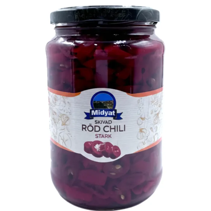 Midyat Skivad Rod Chili 710g - Bild 1
