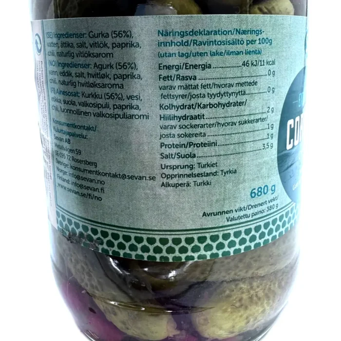 Sevan Inlagd Gurka 680g - Bild 2
