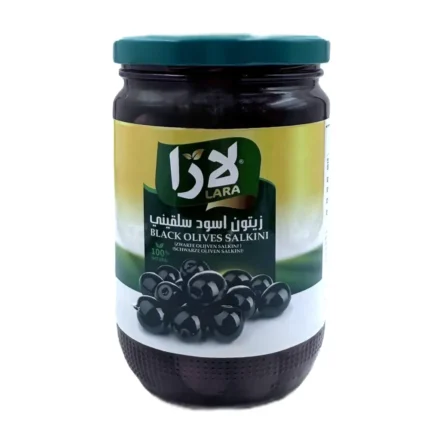 Lara black olives salkini 660g