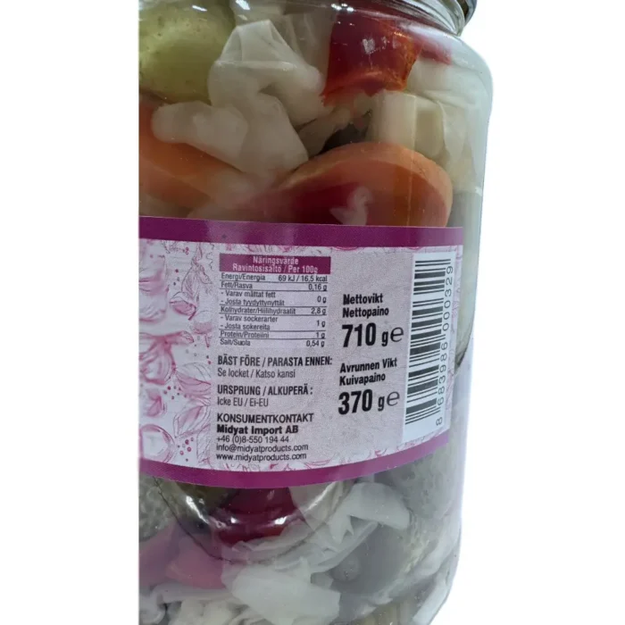 Midyat pickles mix 660g - Bild 3