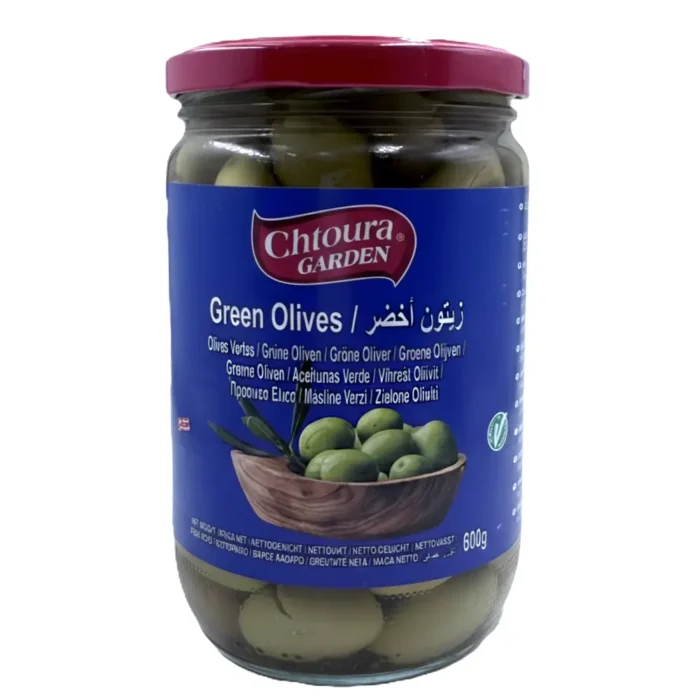 Chtoura garden green olives  600g - Bild 1