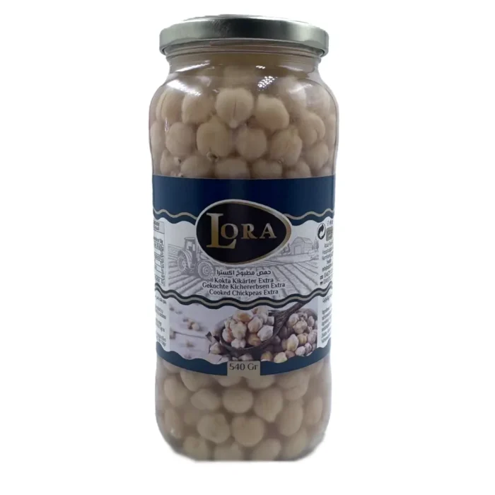 Lora cooked chickpeas extra 540g - Bild 1