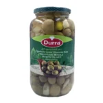 Durra egyptian whole green olives  1300g