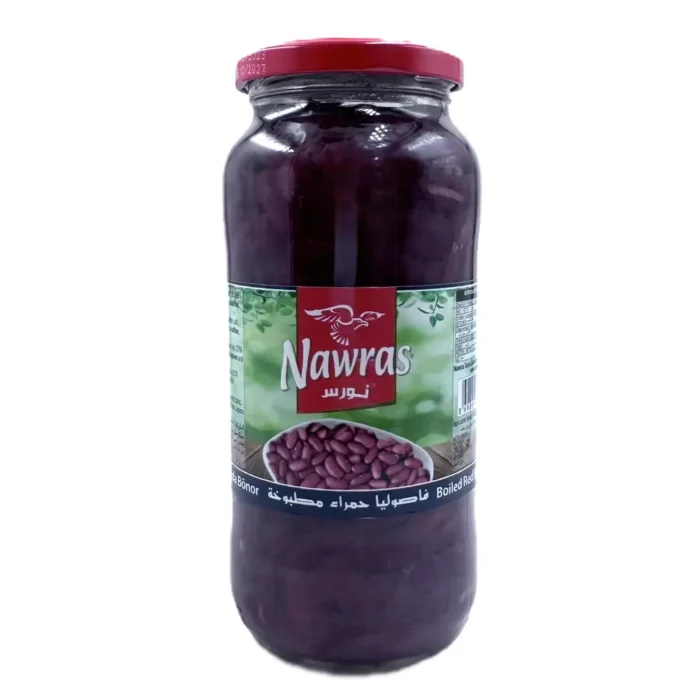 Nawras boiled red beans 549g - Bild 1