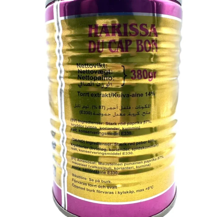 Al madina tunisik harissa 380g - Bild 2