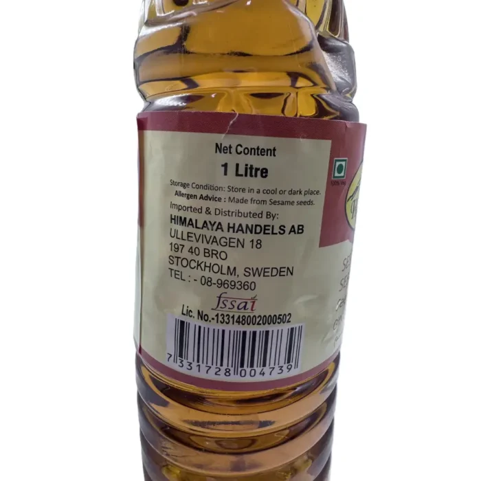 Himalaya Sesamolja 1000g - Bild 2