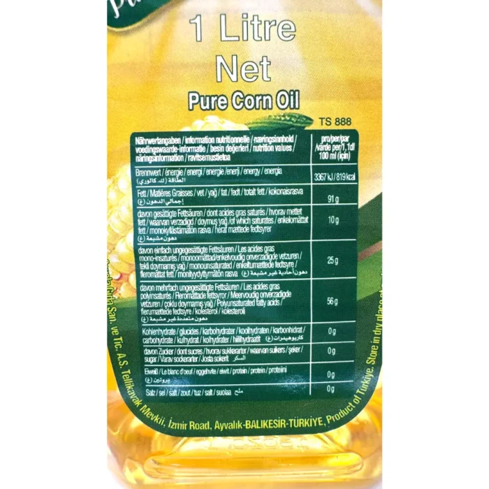 Afia Pure Corn Oil 1litre - Bild 3