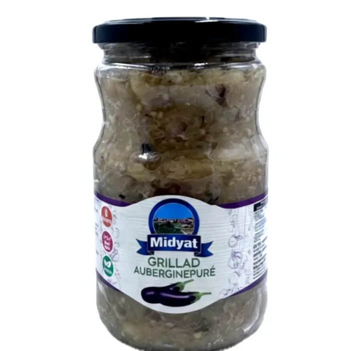 Midyat Grillad Auberginepure 650g - Bild 1