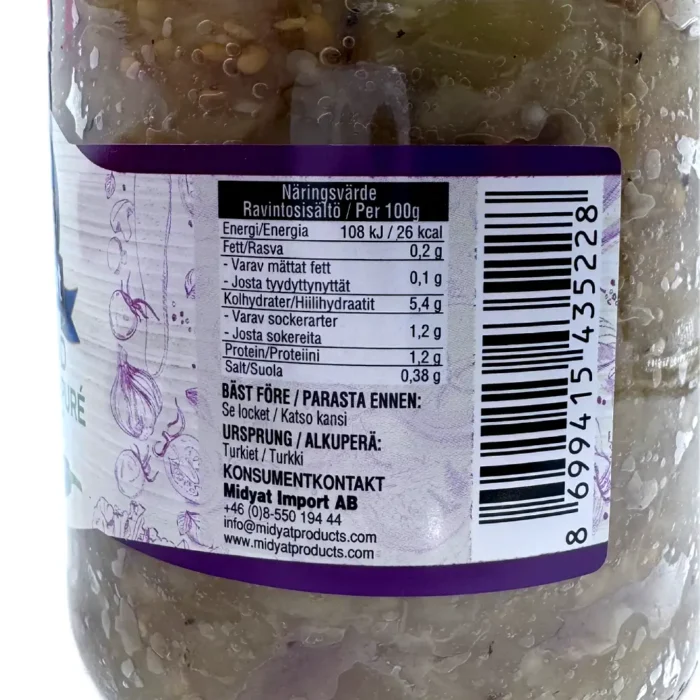 Midyat Grillad Auberginepure 650g - Bild 2