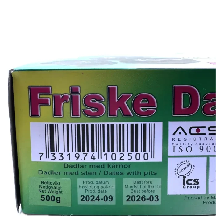 Famous Färska Dadlar 500g - Bild 2