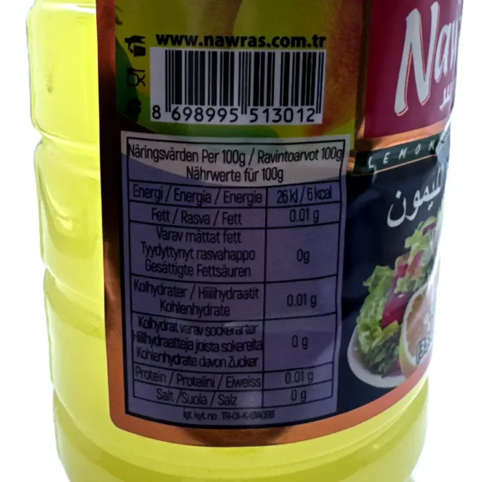 Nawras Lemon Dressing 1littre - Bild 2