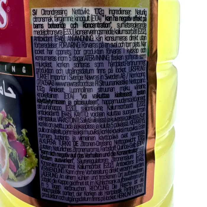 Nawras Lemon Dressing 1littre - Bild 3