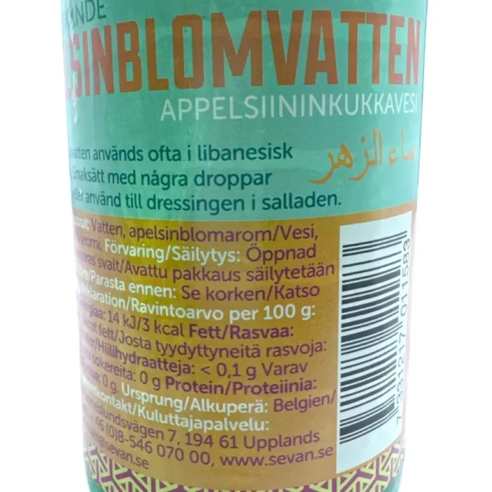 Sevan Apelsinblomvatten 245ml - Bild 3