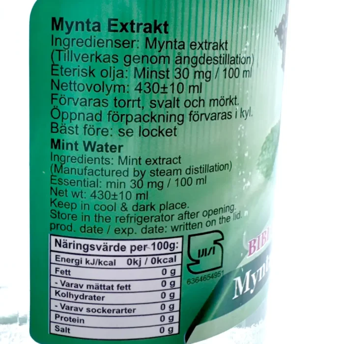 Bibi Food Mynta Extrakt 430ml - Bild 2