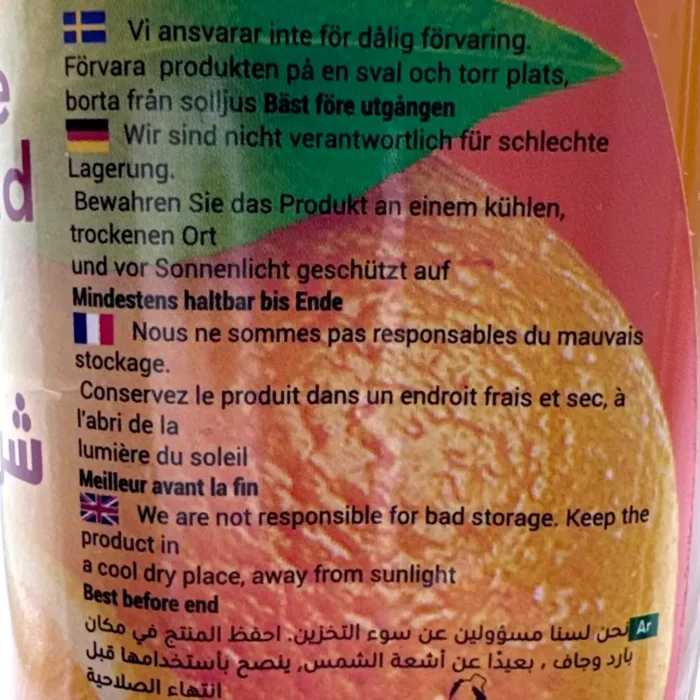 Redur Apelsinjuice 750ml - Bild 3