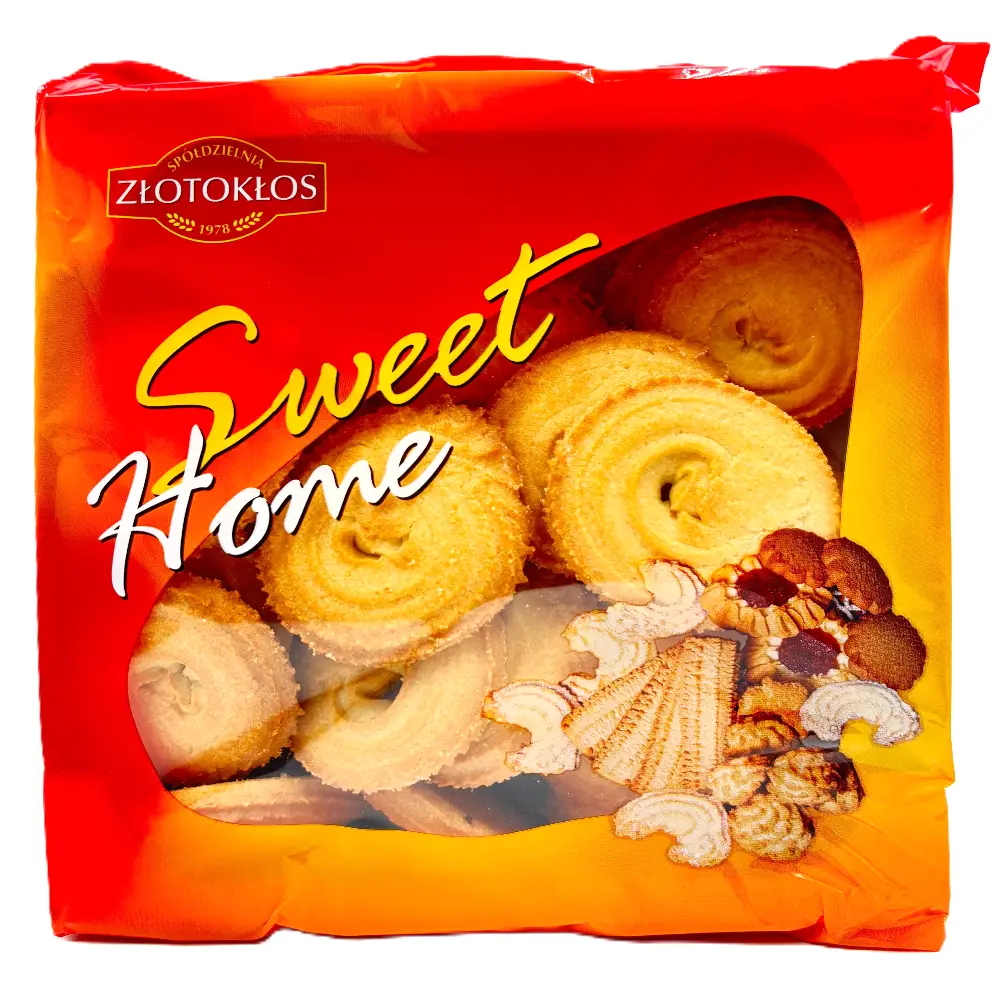 A0081-1 Złotokłos söta hemkakor (Runda Smörkakor) - Bild 1