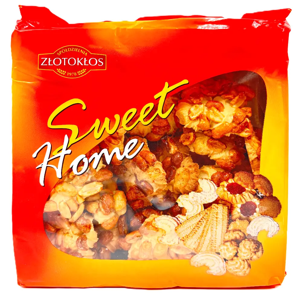 A0083-1 Złotokłos söta hemkakor (Kakor med Jordnötter) - Bild 1