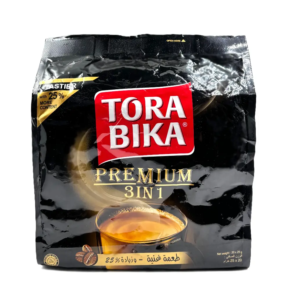 B0067-1 Tora Bika Premium 3-i-1 Snabbkaffe - Bild 1