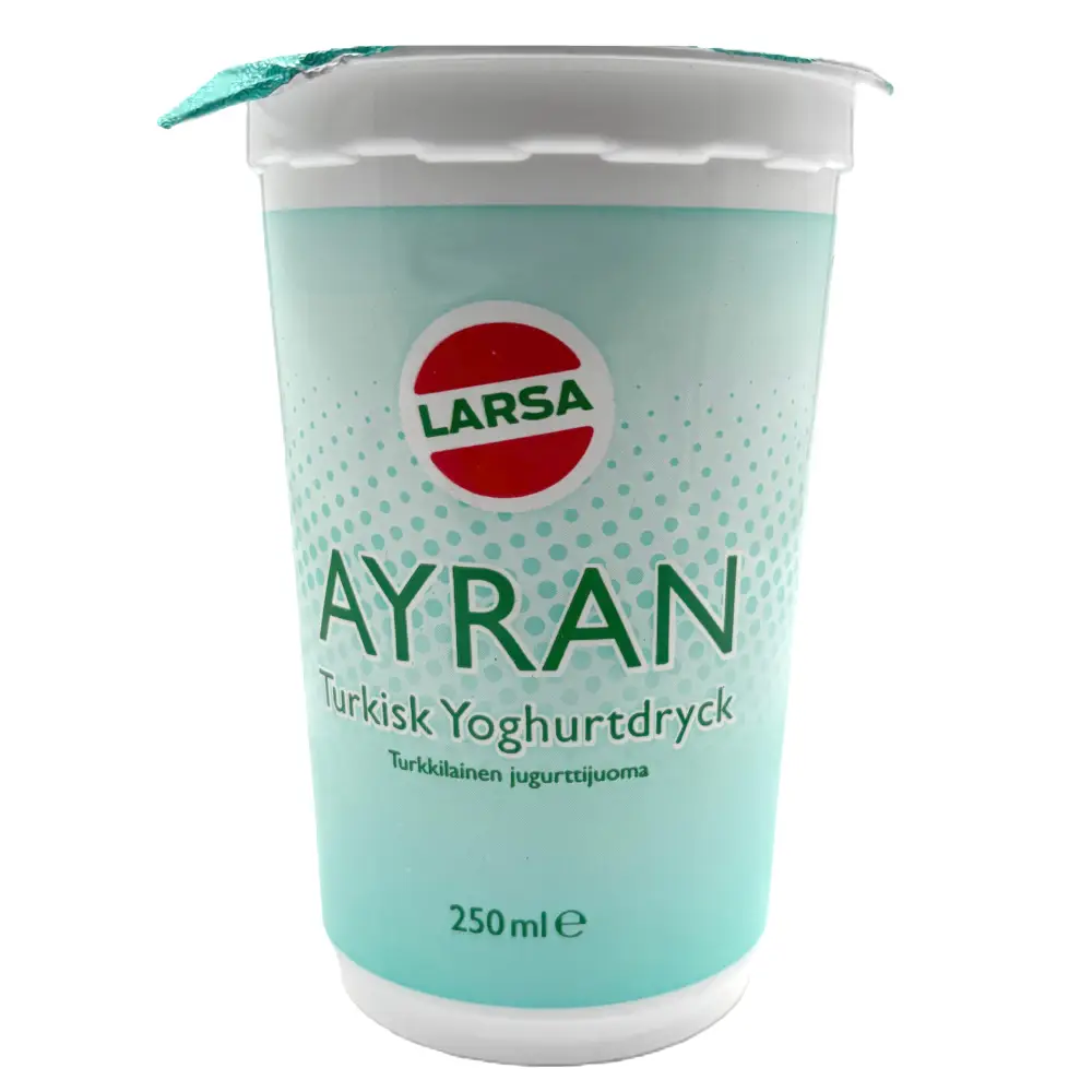 C0061-1 Larsa Ayran Turkisk Yoghurt dryck (250ml) - Bild 1