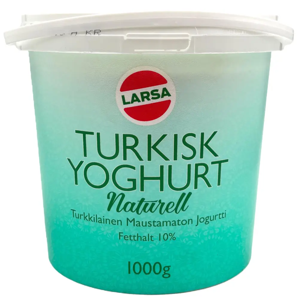 C0074-1 Larsa Turkisk Yoghurt Naturell - Bild 1