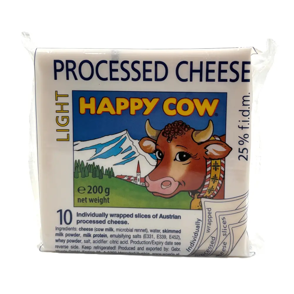 C0122-1 Happy Cow Light Smältost Skivor - Bild 1